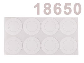 Podkładki izolacyjne HPVC 17 mm dla ogniw 18650